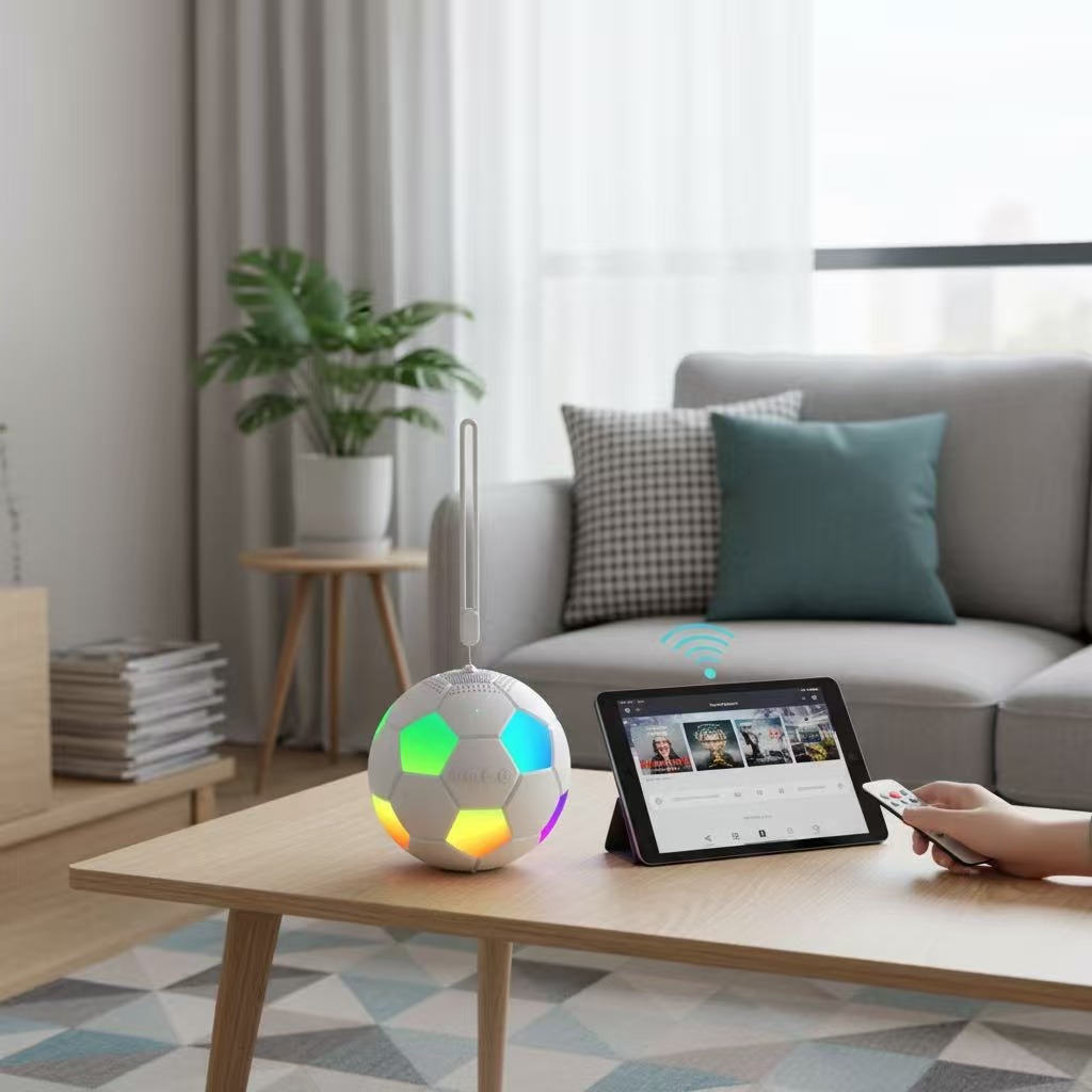 (Cross-border trading), football handheld speakers, bluetooth, Birthday gift 4