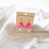 Cute earrings, three dimensional ear clips, necklace, European style, simple and elegant design