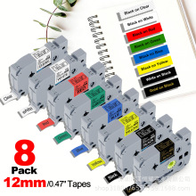 8��12mm������װ�����ֵܱ�ǩ��ɫ��TZe231tze131�����ֵ�TZE