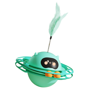 Cat toy cat tease stick self-relief artifact tumbler turntable pet kitten kitten play kitten supplies Zheng zhi