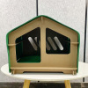 Four closed wooden frames of the messenger cat nest Four seasons universal pet cat house simple cat nest buy one get two