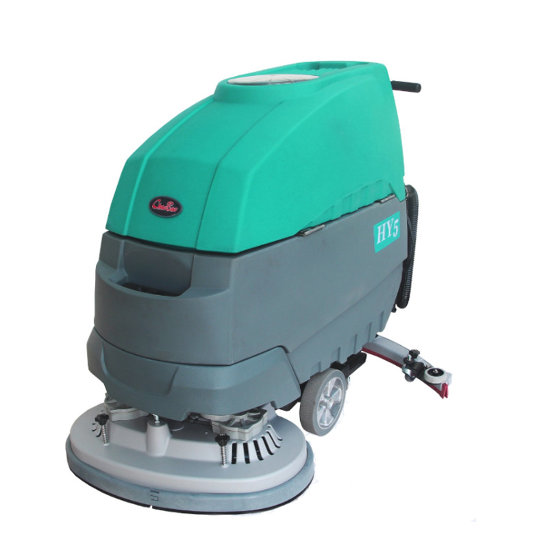 超宝HY5双刷洗地机沥青水泥环氧树脂油漆混凝土瓷砖地清洗吸干机