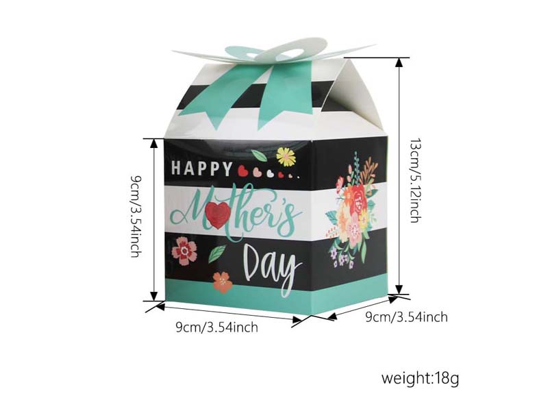 21g Weight Mother'S Day Letter Flower Bow Knot Paper Family Gathering Party Gift Wrapping Supplies Gift Wrapping Supplies 1 Piece