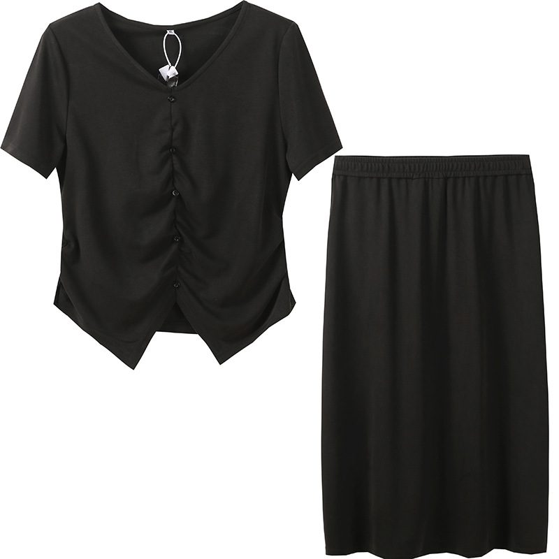  夏  XL-4XL 大きいサイズ 上下セット