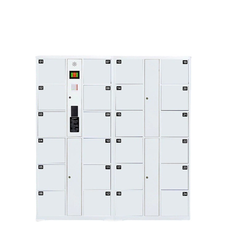Almacenador electrónico 12 puertas almacenamiento inteligente 24 puertas supermercado autoservicio almacén de almacenamiento suministro