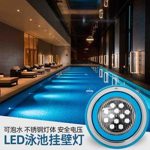 Pool Light Low Voltage 24V Wall Light Led Outdoor Underwater Light Waterproof Pool Landscape Light Outdoor Underwater Lighting Fixtures