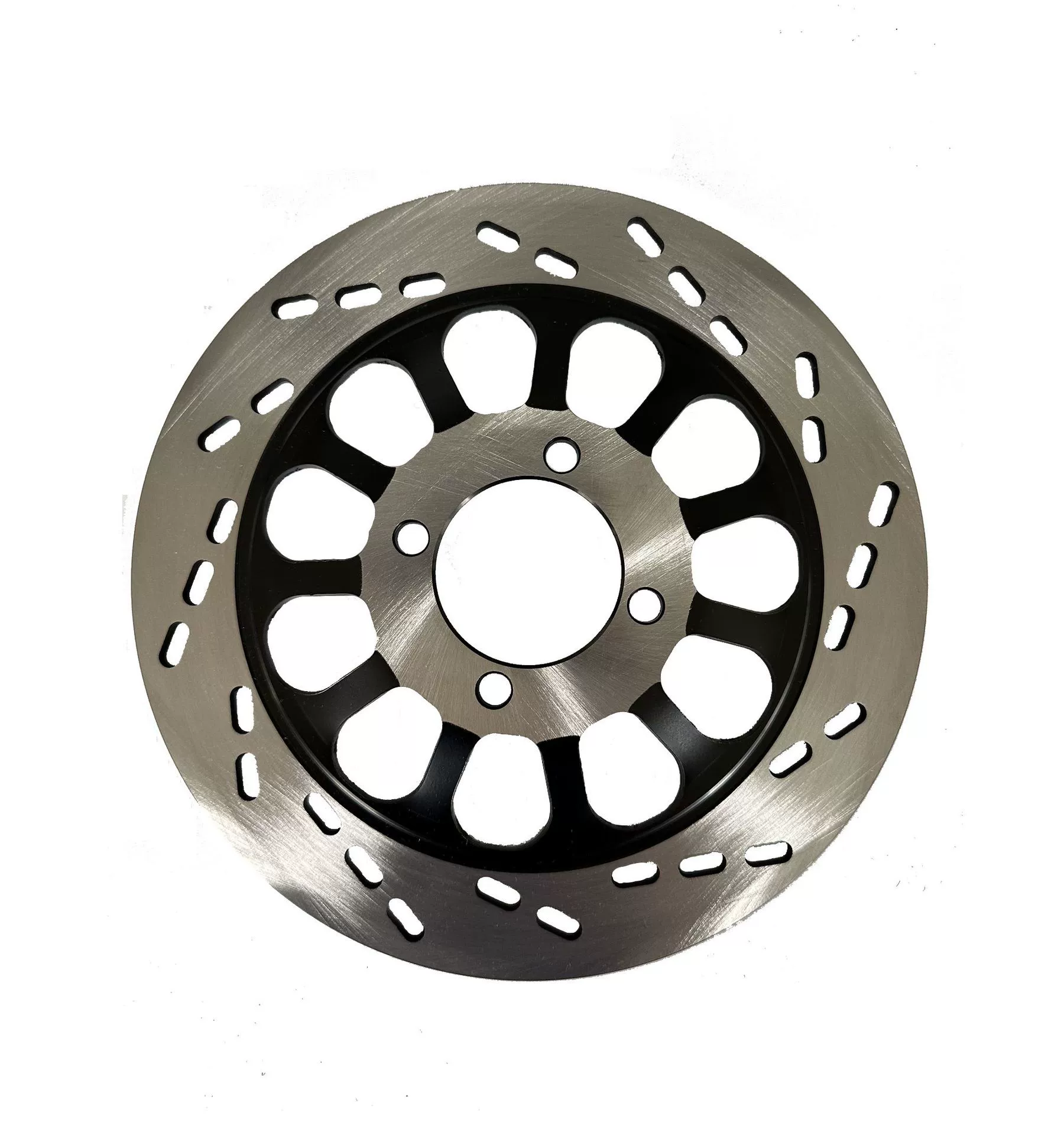 [源头工厂摩托车刹车盘适用GS125GN125HJ125前碟刹凹凸盘制动盘原]