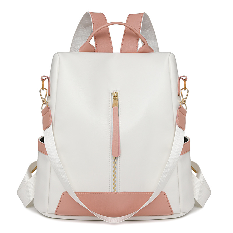 Mochila antirrobo para mujer 2024 nueva versión coreana de cuero suave moda todo fósforo momia bolsa de viaje para mujer mochila de gran capacidad