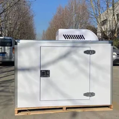 Refrigerated Fresh-Keeping Freezer Refrigerator Ice Cream Cold Drink Meat Seafood Cabinet Commercial Freezer Tricycle Van