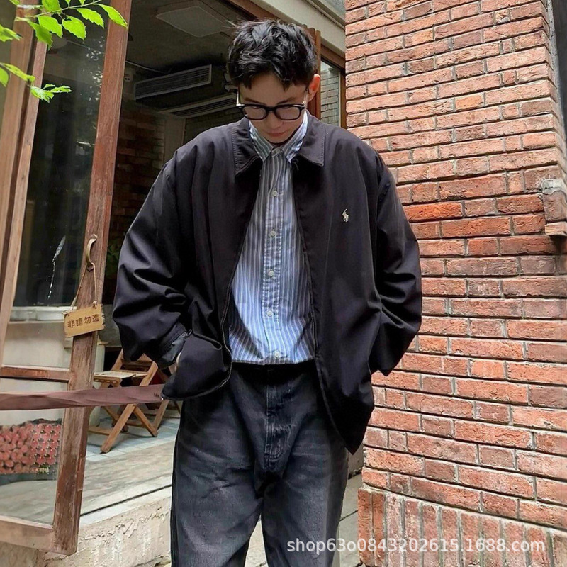 Original Quality Ralph@Ralph 25Ss Classic British Executive Jacket Jacket Portable and Stowable for Men and Women