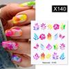 Harunouta Cross -border Hot Spring Song Series Abstract Geometric Patterns Pattern DIY Nail Patch