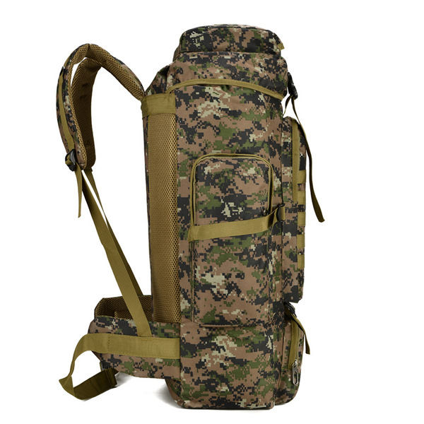 waterproof capacious camouflage backpack