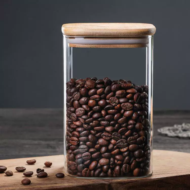 Square storage system, coffee glass tea