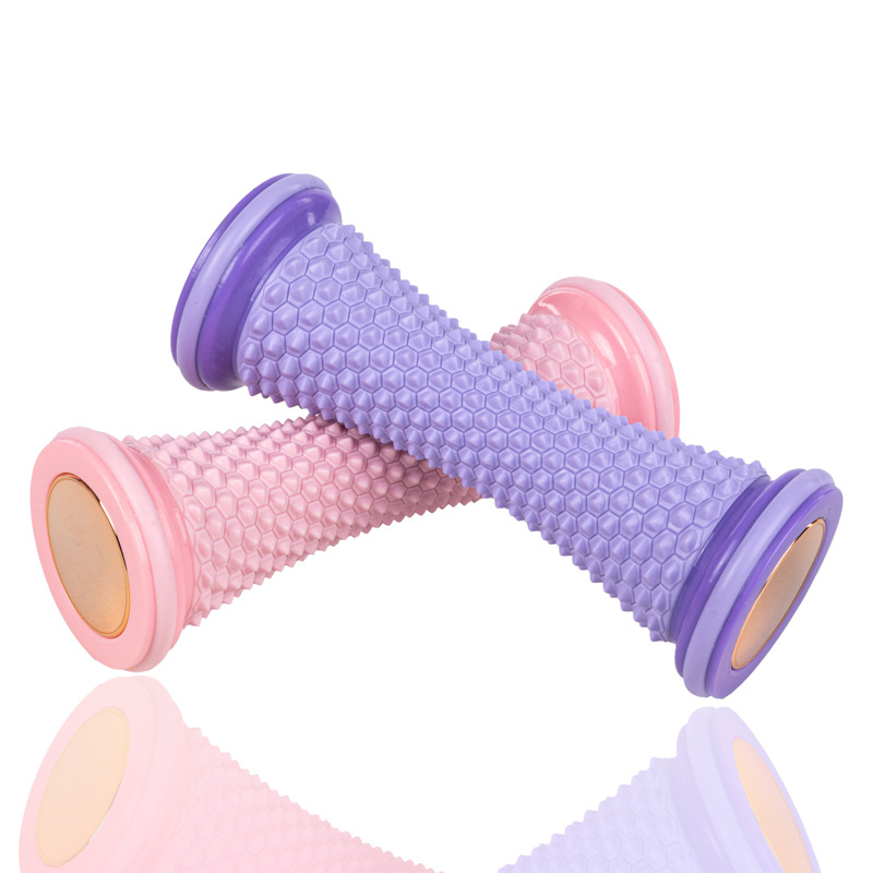 Bola de fascia plantar masaje plantar entrenador de pies planos rodando bola de cacahuete relajación arco meridianos dragado músculo