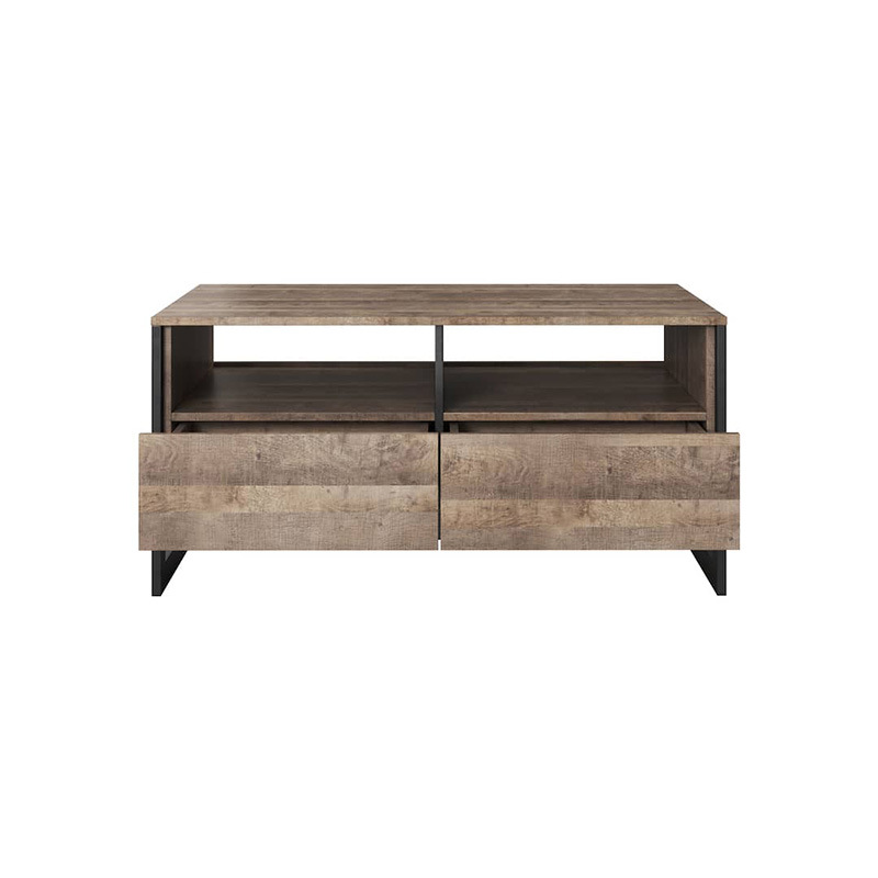 Mesa de café sala de estar casa pequeño apartamento sofá mesa de té moderno minimalista nórdico nogal mesa de café