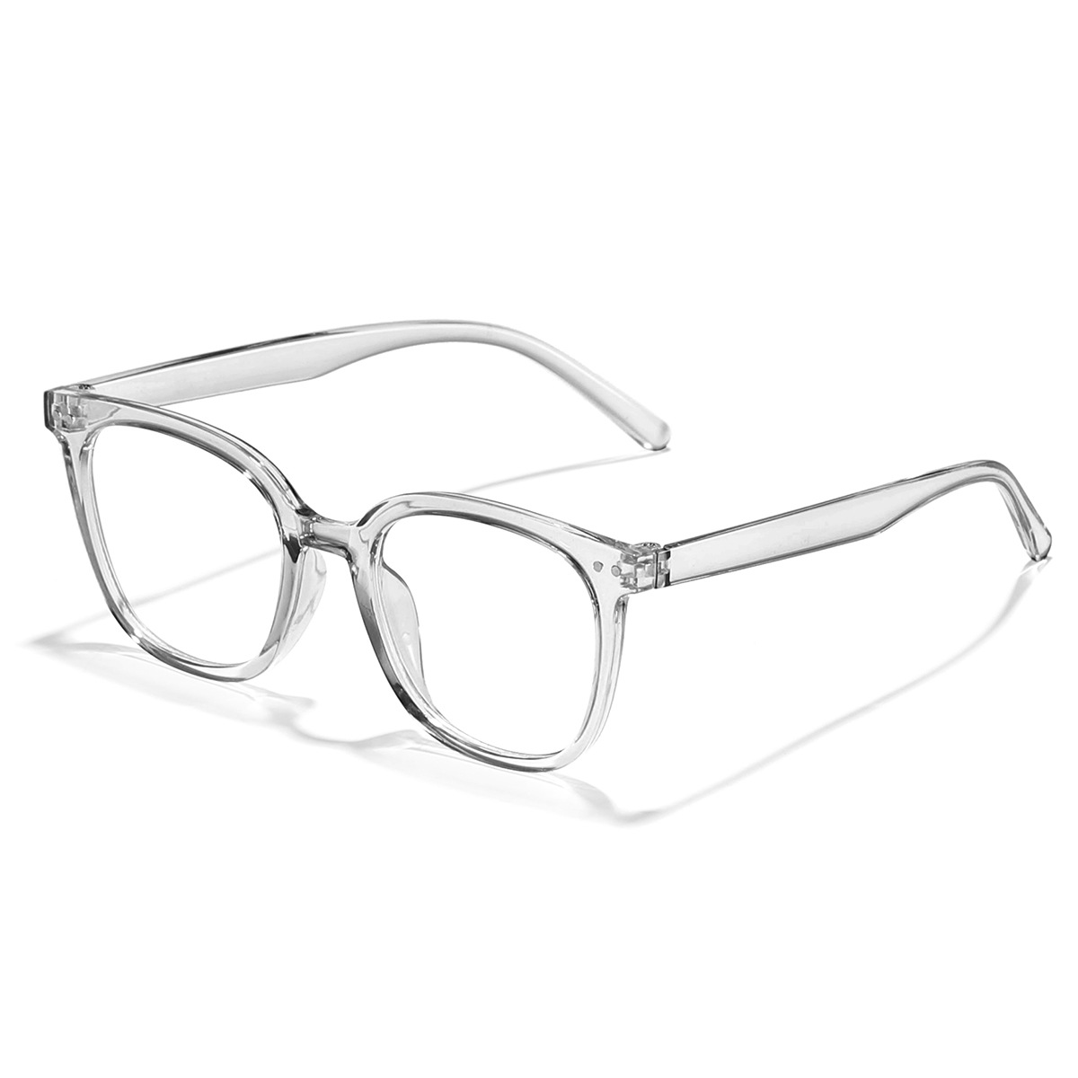 Nuevo estilo transfronterizo, marco de uñas de arroz, hombres y mujeres, el mismo estilo, cara pequeña, gafas anti-luz azul, gafas de sol para exteriores