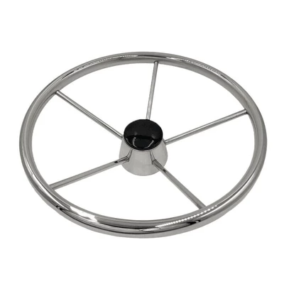 Aijia 15.5inch Stainless Steel Sükan çarxları - 155inch-without-grip