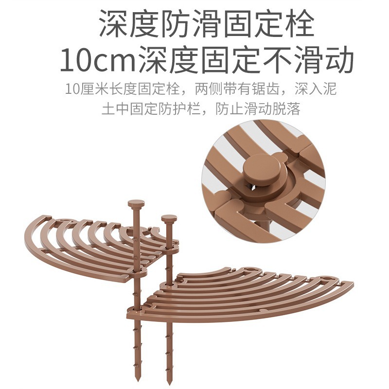 Anti-gato y perro maceta protección del suelo valla anti-bebé Flip bonsai niños protección anti-aspersión cubierta de red de protección hueca se puede cortar