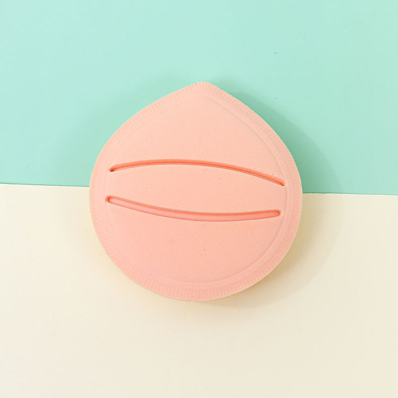 Macarons Pedo Peach Algodón de azúcar Almohadilla de aire Puff No coma polvo Esponja cosmética seca y húmeda sin látex