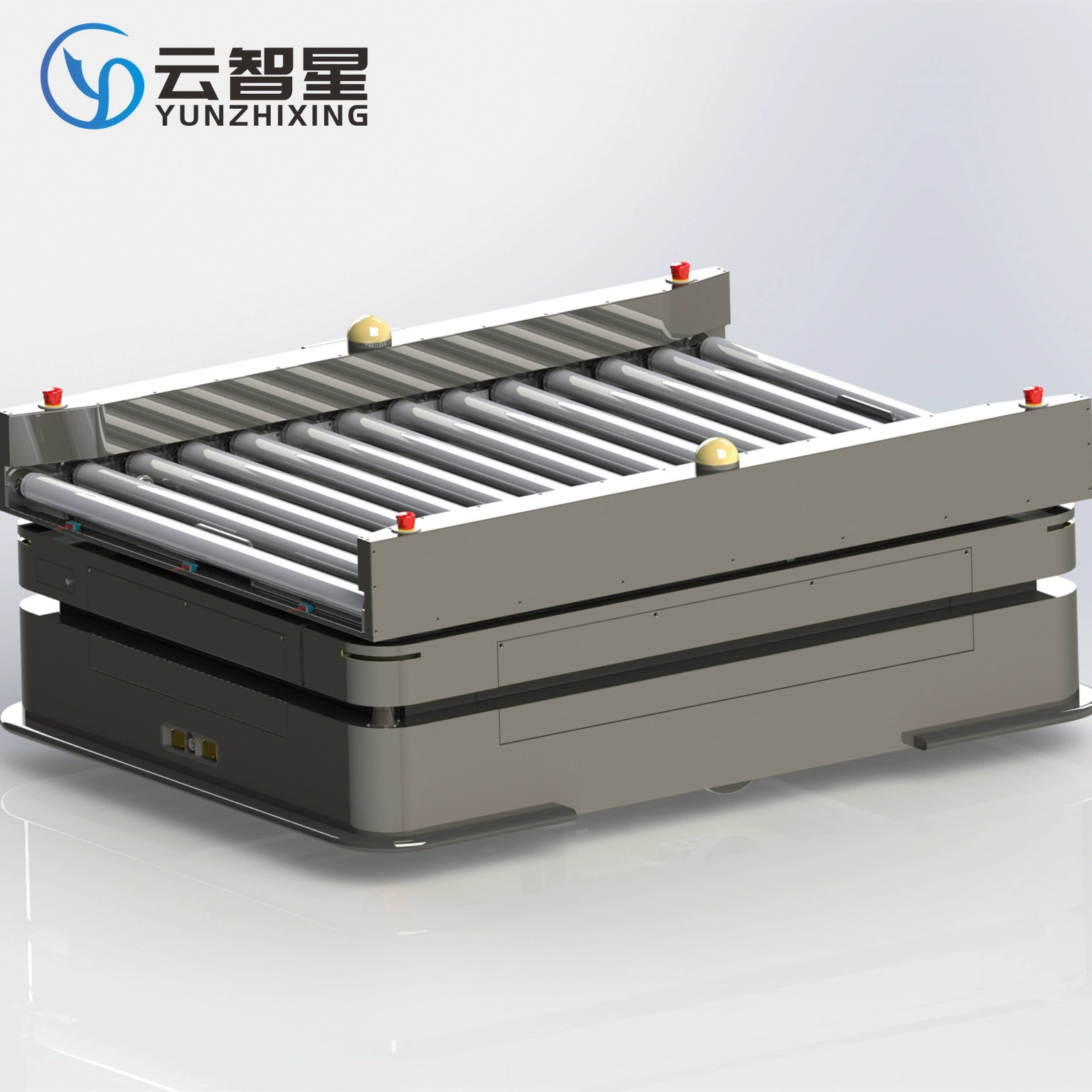 Двухсторонняя тяга ролик AGV автоматическое наведение