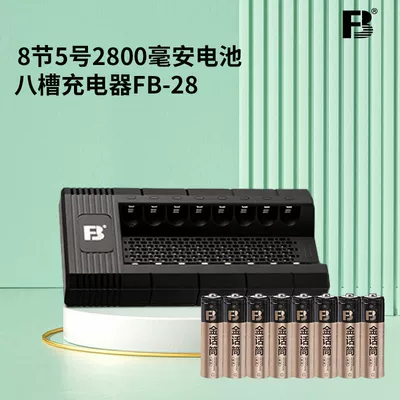 Gold Microphone 2800 Mah Nickel | Hibrid akkumulyator batareyaları - no-5-gold-2800-battery-88-slot-charger