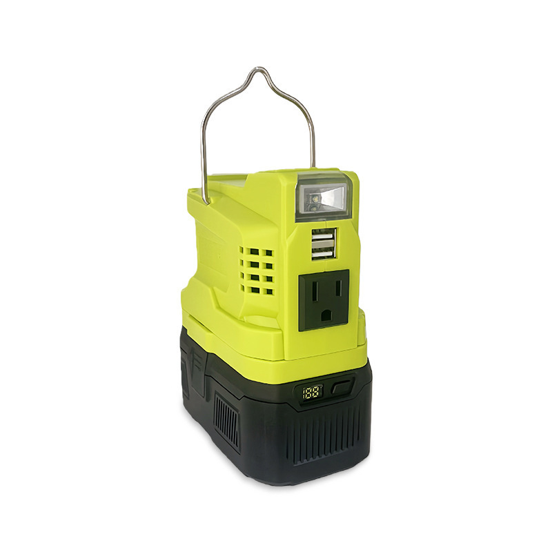 Liyoubi Inverter 180W 18V Direct Current to 110V Alternating Current, Suitable for Camping, Outdoor Excursions, and Emergency Equipment