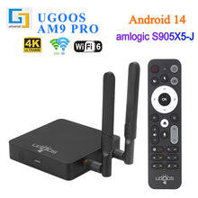 �羳Ugoos AM9 PRO�W�j������S905X5-J��׿14wifi6�C픺�tv box