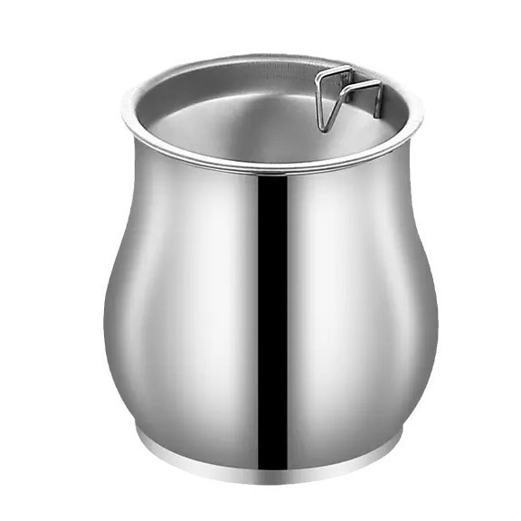 담배 버클 드럼 타입 스테인레스 스틸 홈 오피스 호텔 방풍 재떨이 선물 광고가있는 안티 플라이 애쉬 재떨이