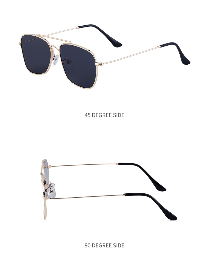 Verres réfléchissants européens et américains, lunettes de soleil, lunettes de soleil en boîte à la mode pour hommes, miroirs extérieurs à la mode pour hommes, nouvelle collection 2024_voghion.com