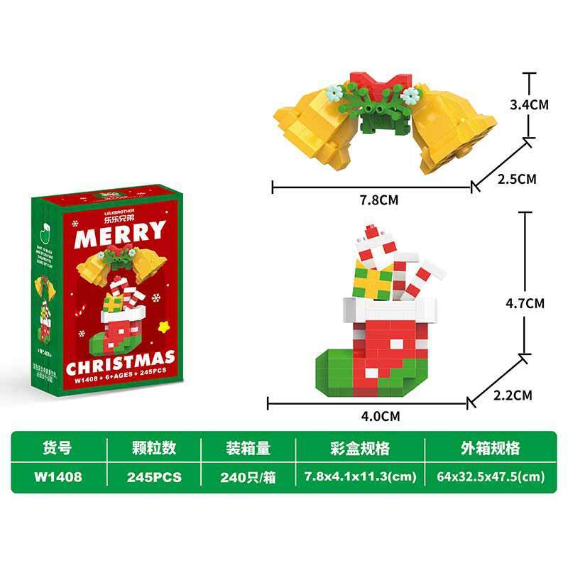 国境を越えた人気は積み木の小さな粒子と一緒に雪だるまを作ったクリスマスヘラジカのクリスマスプレゼント子供のおもちゃ卸売り|undefined