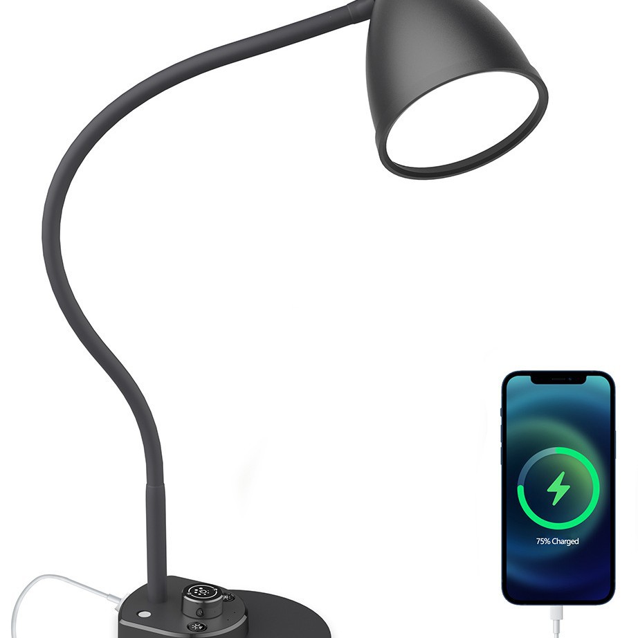 Sala de estar dormitorio protección para los ojos lámpara de sensor de luz LED USB sensor de luz lámpara de mesa lectura de aprendizaje lámpara de mesa LED sensor de luz Downlight