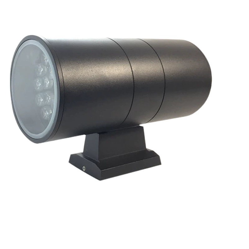 Уличный настенный светильник водонепроницаемый светодиодный проходной лестница Современный Простой Творческий вверх и вниз светящийся балкон Уличный настенный светильник с двойной головкой