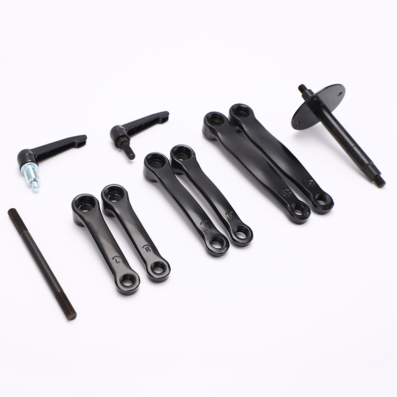 Exercise bike spinning pedal crank middle axle flywheel shaft M10 M16 quick release armrest Bolt