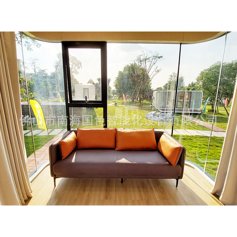 Camping Space Capsule Casa de familia al aire libre Villa Área escénica Smart Weisu Starry Sky Room Hotel móvil multifuncional