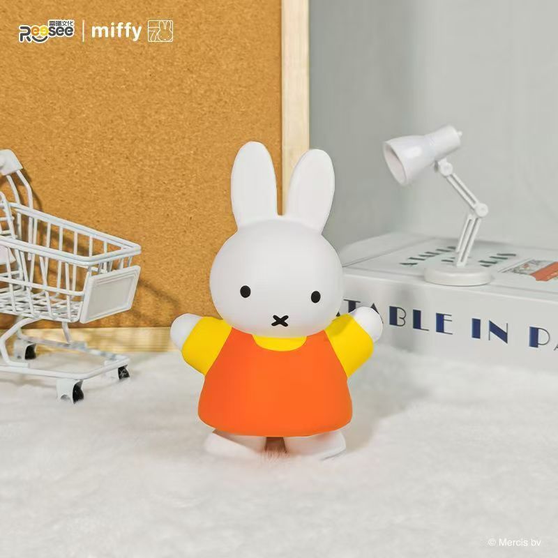 正版雷曦&米菲Miffy-公仔捏捏乐可爱解压慢回弹玩具摆件一件代发|undefined