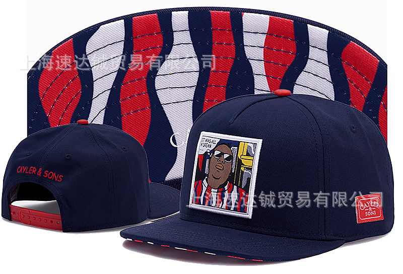 Mayorista comercio exterior sombrero plano sombrero ajuste sombrero sombrero de automóvil sombrero de moda americana sombrero de sol sombrero de sol