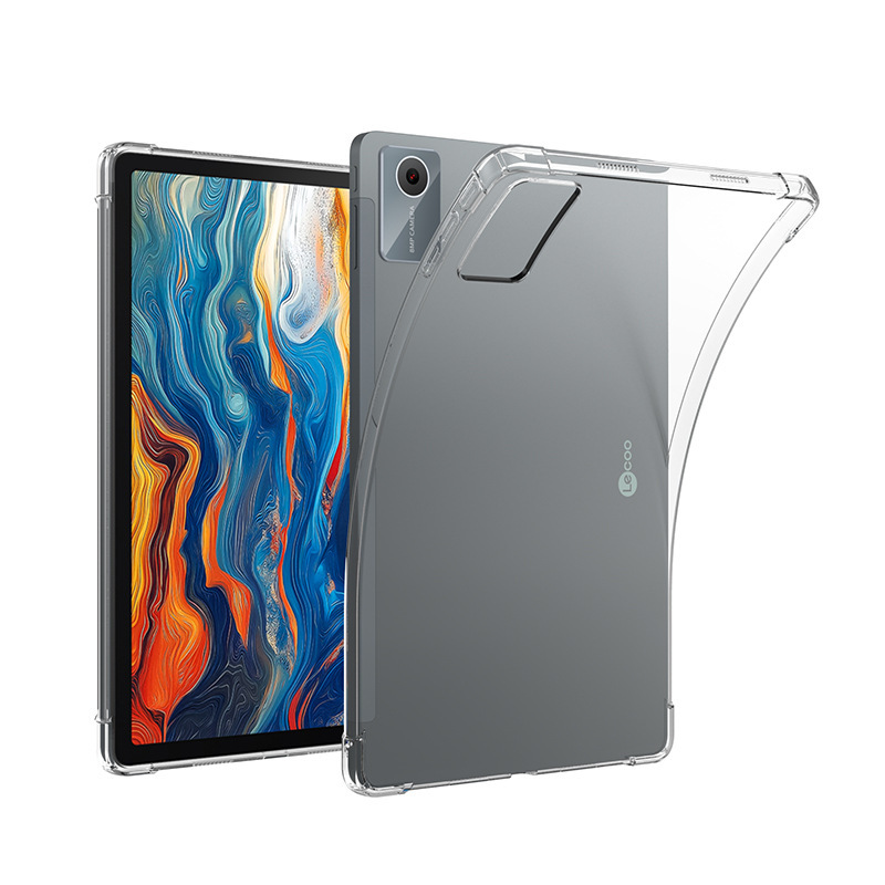 Suitable for Lenovo Laiku Tablet 11inch Protective Case P116A Four-Corner Airbag Anti-Fall Transparent Tpu Soft Shell