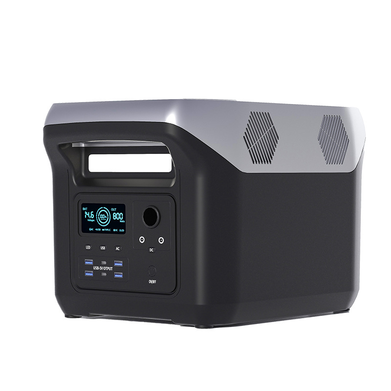 Fuente de Alimentación de Almacenamiento de Energía de Alta Potencia de 1500 W, 220 V, Sistema Solar para Exteriores, Fuente de Alimentación Móvil Portátil para Comercio Electrónico Transfronterizo