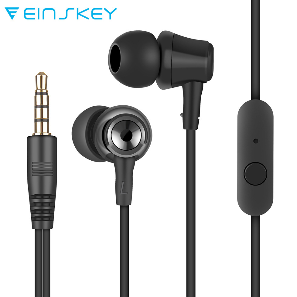 MP3有线耳塞 电脑手机随身听耳机带麦克风 可接打电话切换曲目