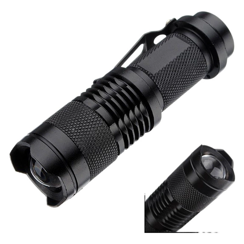 SK68 Телескопический фокусирующий фонарик Открытый мини красный белый зеленый синий свет телескопический фонарик с зумом флуоресцентный фонарик с агентом