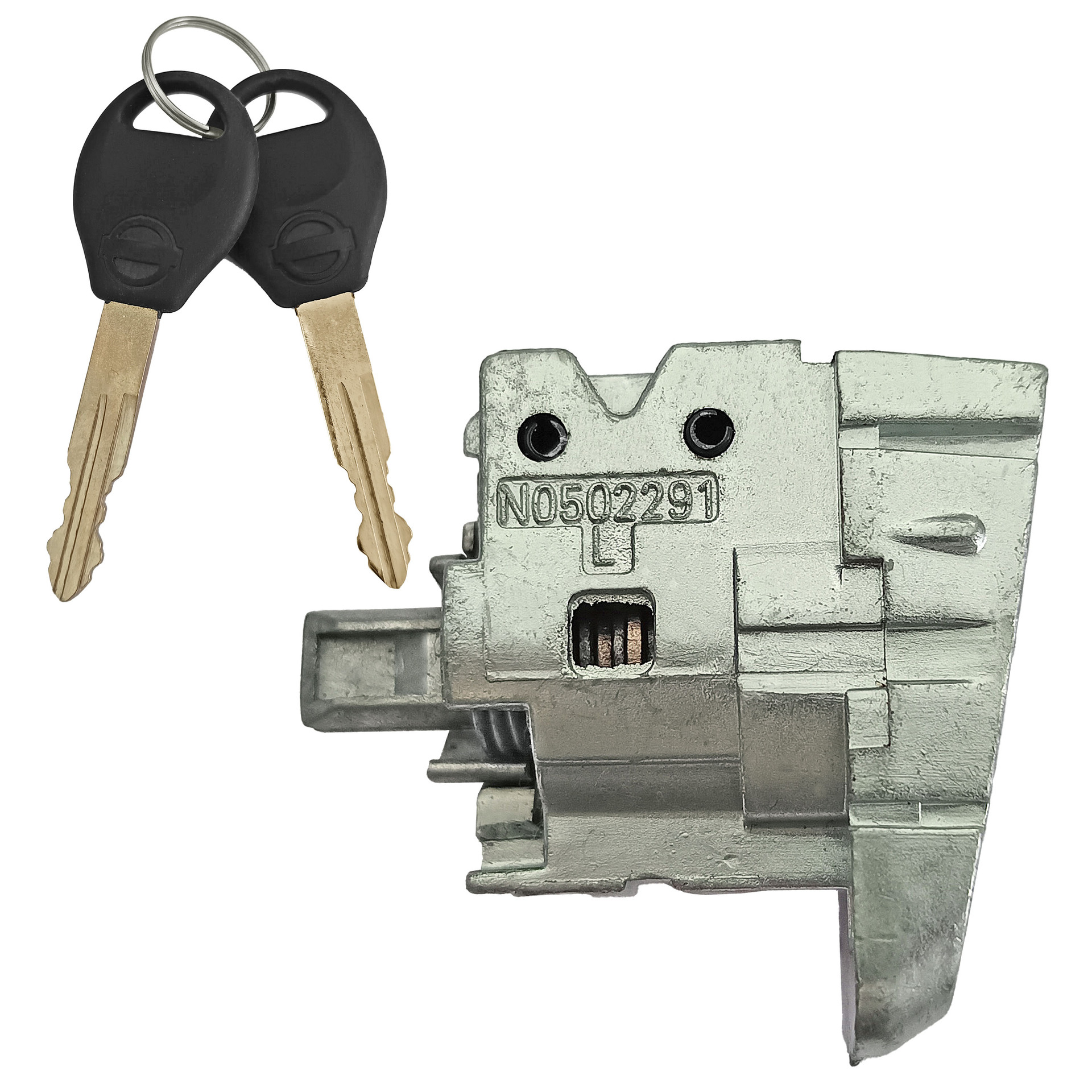 Aplicable a Nissan Old Xiao客, cilindro de la puerta izquierda, cilindro de la puerta de conducción, cilindro de la puerta de conducción, modificación del automóvil, conjunto de cilindro de reemplazo