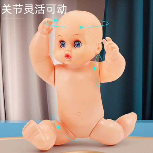 Girls play house with doll toys children's toys stroller baby baby plastic stroller walker