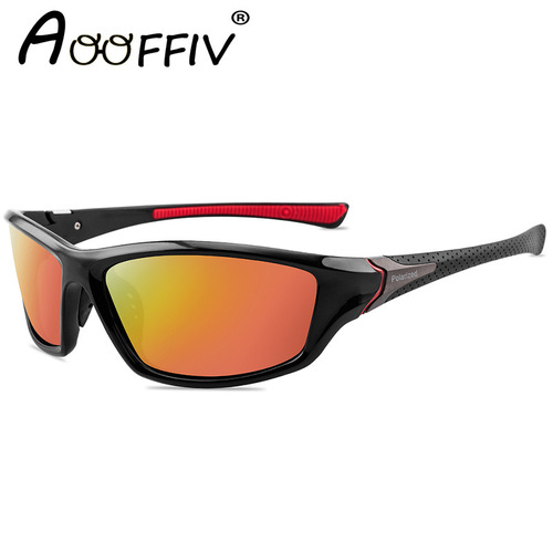 Cross-border polarized night vision sunglasses travel running sports sun protection polarized sunglasses men's outdoor cycling glasses