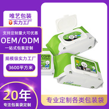 哑膜复合湿厕纸包装袋消毒湿纸巾袋卡通翻盖抽取式湿巾袋子定做