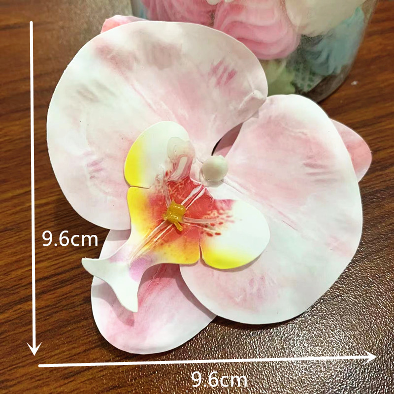 Celebridad de Internet hermosa decoración de pasteles de jardín de Monet decoración de mariposas de color mágico complemento de postre inserción de marca piscina de deseos de pvc