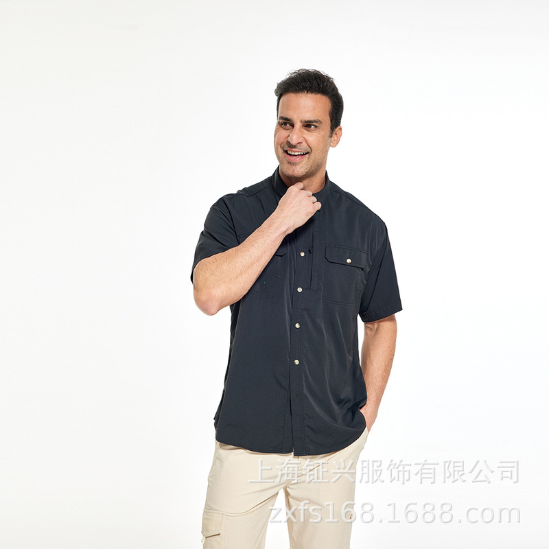 Lightweight Shirt with Sun Protection Upf50+, Quick-Drying and Cooling, Suitable for Outdoor Travel, Wilderness Exploration, Hiking, and Fishing for Men Lightweight Shirt with Sun Protection Upf50+, Quick-Drying and Cooling, Suitable for Outdoor Travel, Wilderness Exploration, Hiking, and Fishing for Men