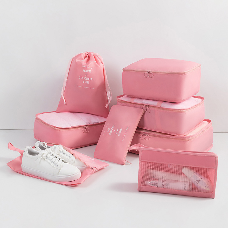 Fuchsia set, 8 pieces