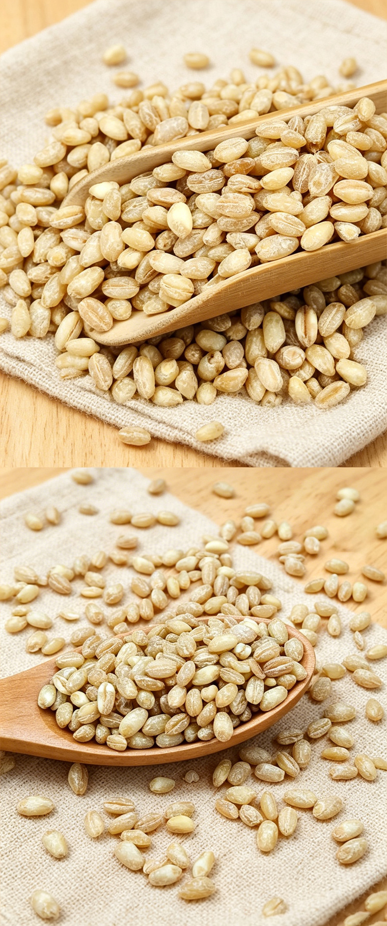 Hulled Wheat Kernels Mai Ren 250g 900g Whole Grain for Congee and Cooking specifications