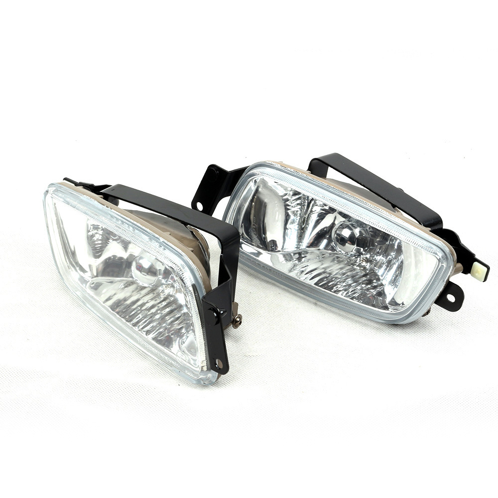 Aplicable a Mitsubishi 00 01 02 03 antiguo conjunto de lámpara de niebla delantera Pajero luz de día conjunto de lámpara de barra delantera