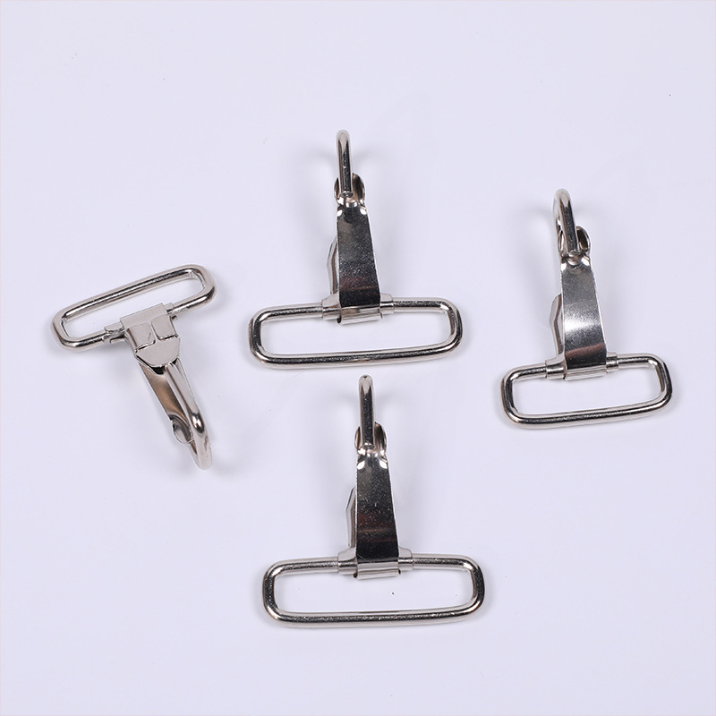 Suministro spot de metal grueso hebilla de alambre hebilla de hombro alambre de hierro US bala gancho de fijación bolsa accesorios de hardware